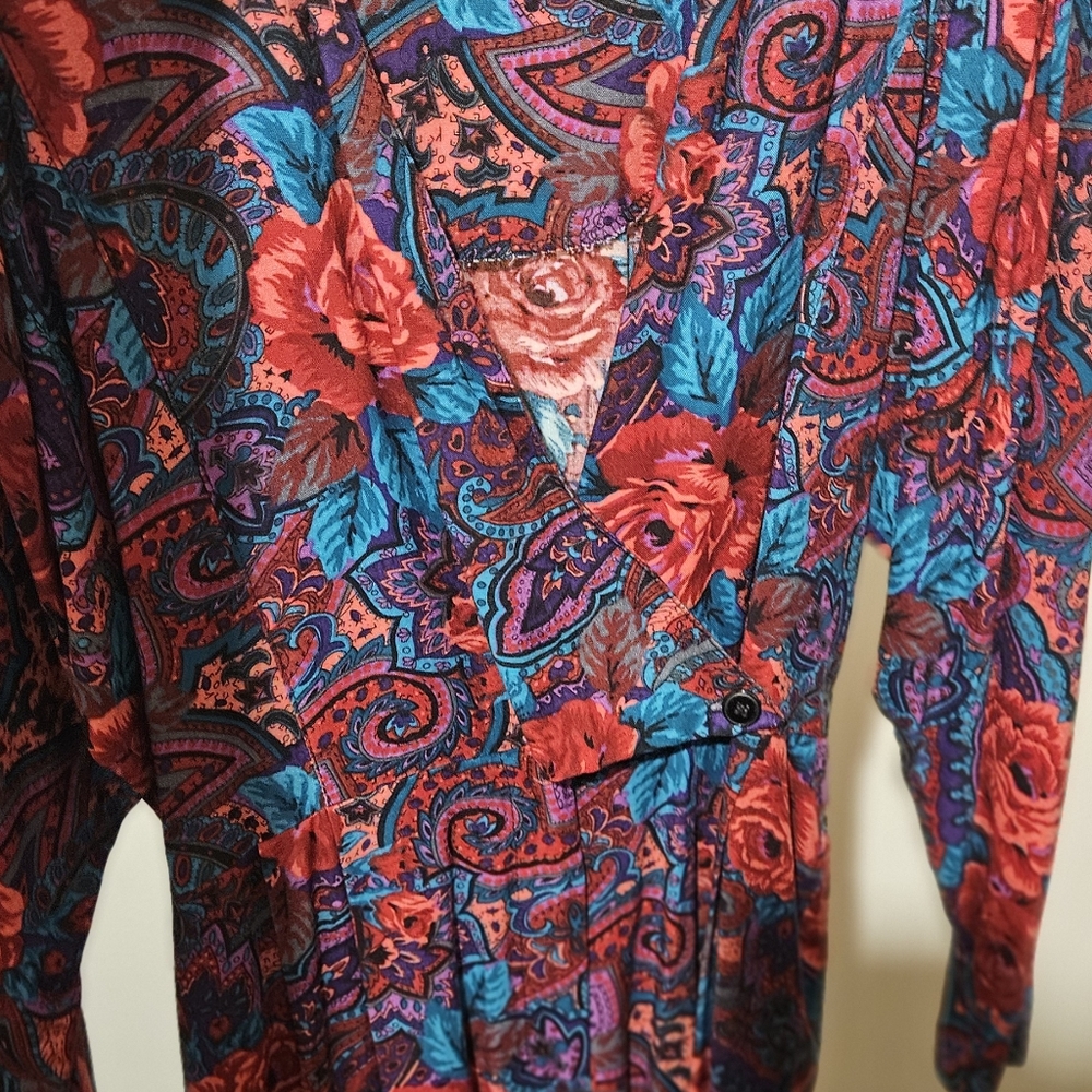 Floral Paisley Jumpsuit